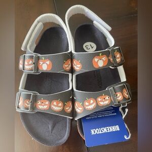 Birkenstock Kids Milano Birko-Flor Halloween Pumpkin Sandals